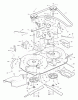 Murray 38633x92B - B&S/ 38" Lawn Tractor (1996) (Walmart) Ersatzteile Mower Housing
