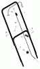 Murray 221010x99B - B&S/ 22" Walk-Behind Mower (2005) (AAFES) Ersatzteile Handle Assembly