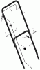 Murray 22107D - 22" Walk-Behind Mower (2002) Ersatzteile Handle Assembly