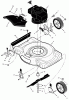 Murray 22107D - 22" Walk-Behind Mower (2002) Ersatzteile Mower Housing Assembly