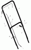 Murray 22107x71A - B&S/ 22" Walk-Behind Mower (1999) (Quality Stores) Ersatzteile Handle Assembly
