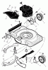 Murray 22115x194A - B&S/ 22" Walk-Behind Mower (2000) (Walmart) Ersatzteile Mower Housing Assembly