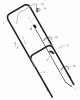 Murray 22115x194B - B&S/ 22" Walk-Behind Mower (2000) (Walmart) Ersatzteile Handle Assembly