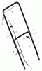 Murray 22117x192A - B&S/ 22" Walk-Behind Mower (2000) (Walmart) Ersatzteile Handle Assembly