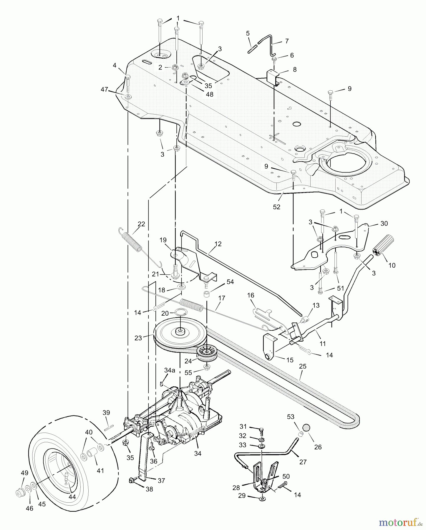 Murray Rasen- und Gartentraktoren 387000x92A - B&S/Murray 38