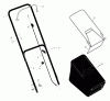 Murray 222310x83A - B&S/ 22" Walk-Behind Mower (2005) (Walmart) Ersatzteile Handle & Bagger Assembly