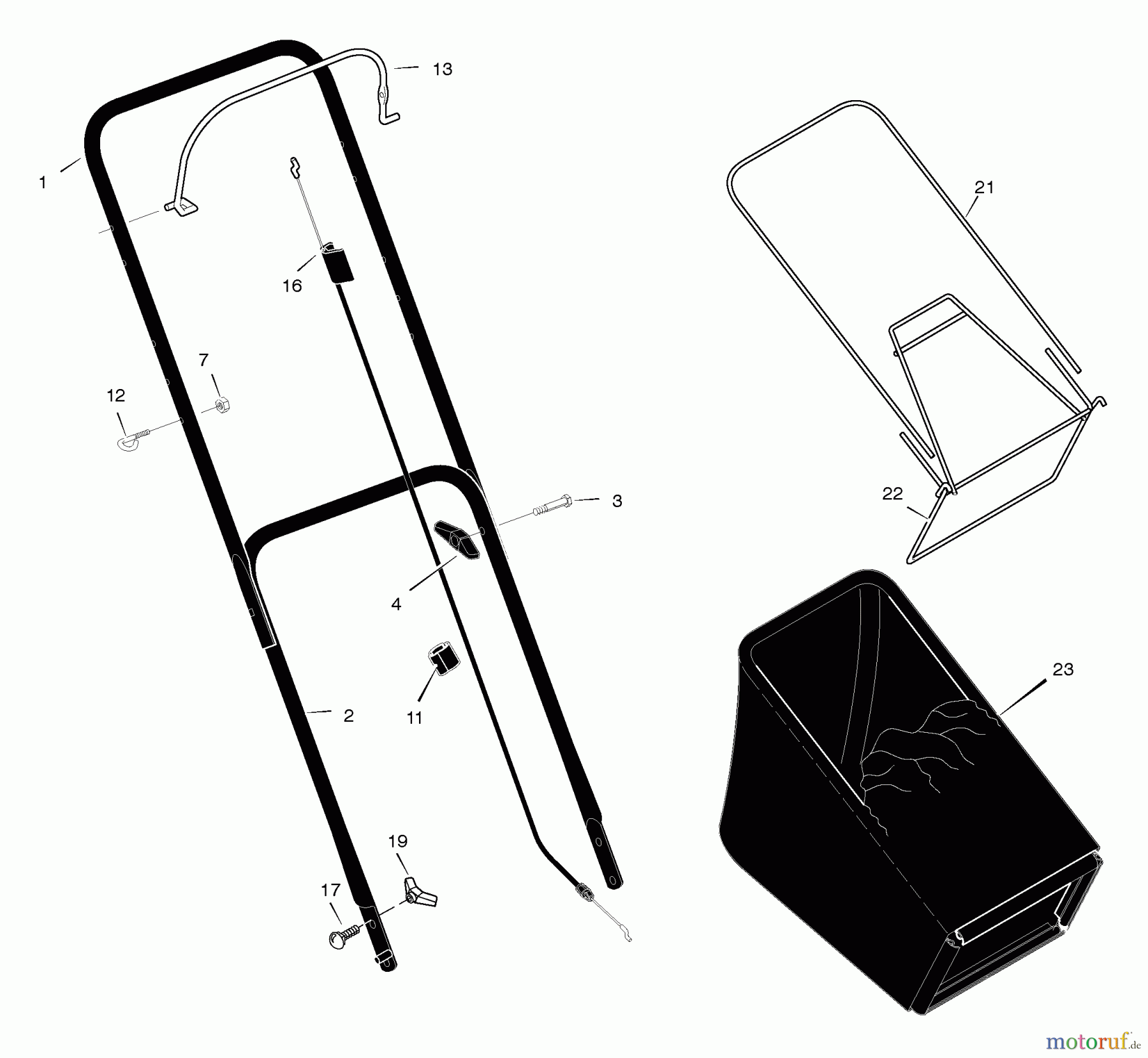 Murray Rasenmäher 222310x83A - B&S/Murray 22