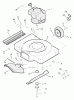 Murray 22255x7C - Scotts 22" Walk-Behind Mower (1996) (Home Depot) Ersatzteile Mower Housing Assembly