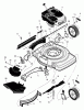 Murray 22265x31D - Scotts 22" Walk-Behind Mower (2003) (Home Depot) Ersatzteile Housing Assembly