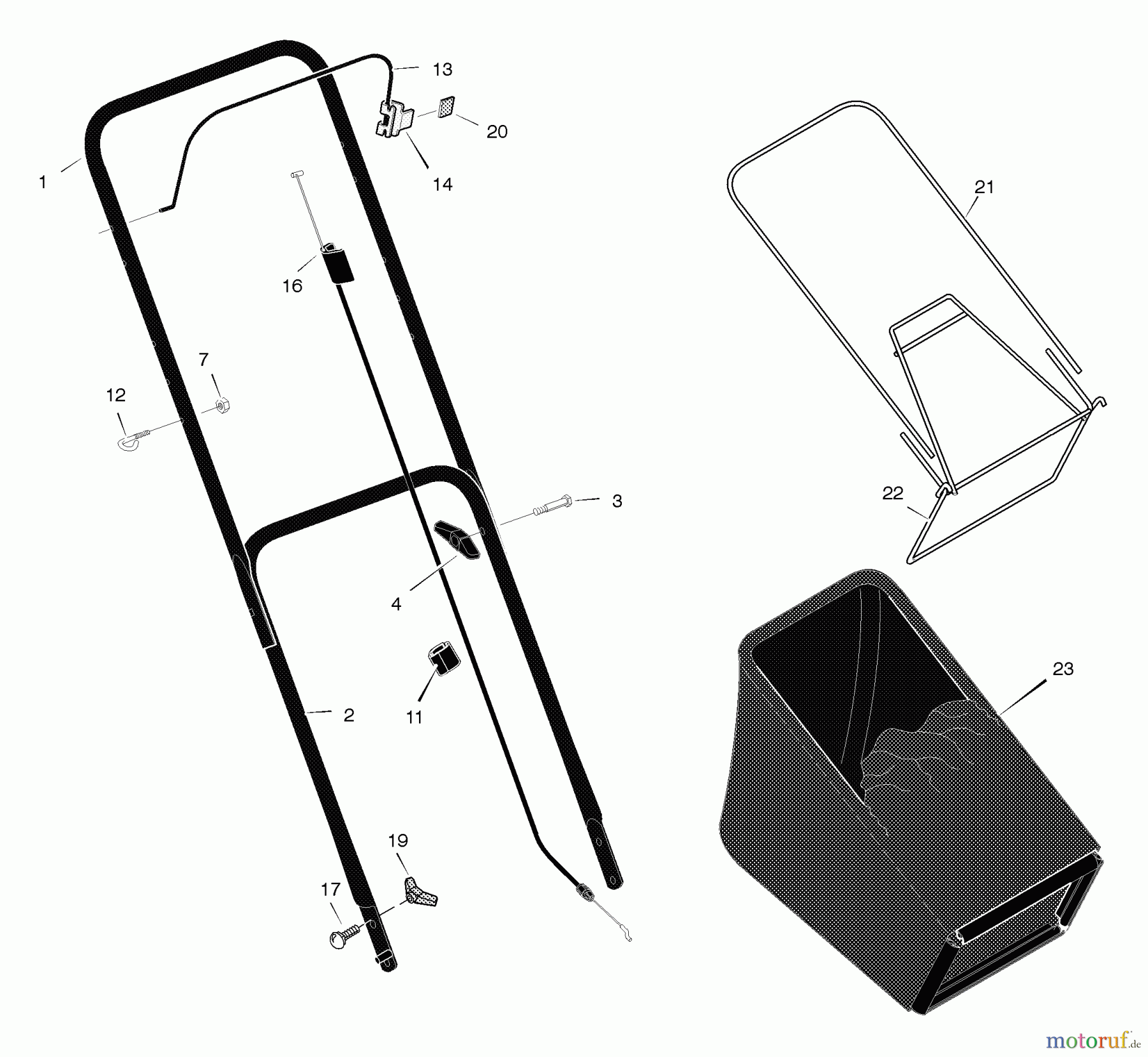 Murray Rasenmäher 22265x31E - Scotts 22