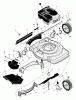 Murray 22265x8D - Scotts 22" Walk-Behind Mower (2003) (Home Depot) Ersatzteile Mower Housing Assembly