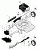 Murray 22265x8F - Scotts 22" Walk-Behind Mower (2004) (Home Depot) Ersatzteile Mower Housing Assembly