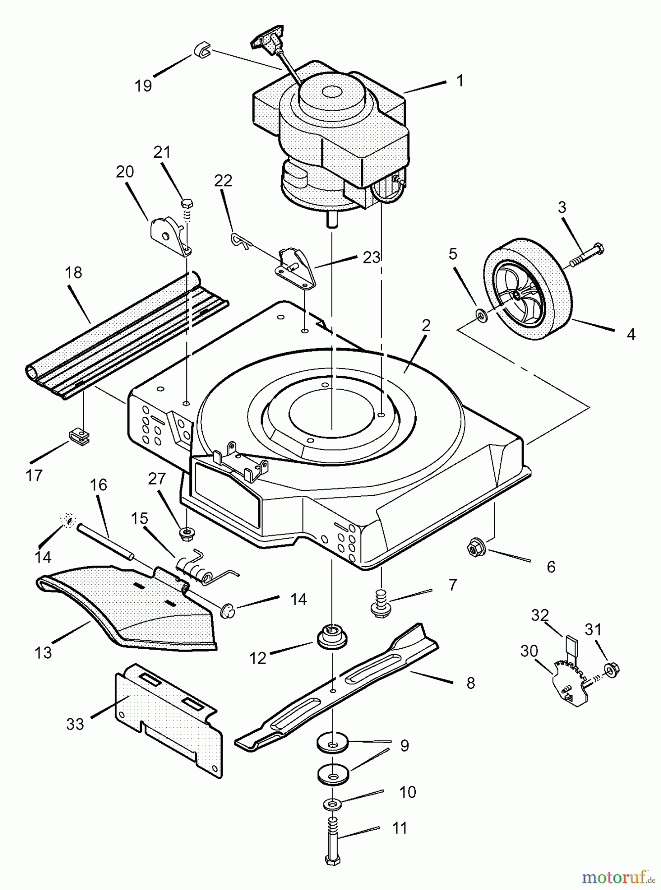 Murray Rasenmäher 22295x92A - B&S/Murray 22