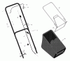 Murray 223230x692C - Stanley 22" Walk-Behind Mower (2002) Ersatzteile Handle And Grass Bag