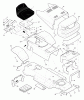 Murray 387002x92C - B&S/ 38" Lawn Tractor (2005) (Walmart) Ersatzteile Chassis & Hood