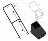 Murray 223310x24B - B&S/ 22" Walk-Behind Mower (2003) (Meijer) Ersatzteile Handle Assembly