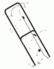 Murray 223311x199A - B&S/ 22" Walk-Behind Mower (2005) (AAFES) Ersatzteile Handle Assembly