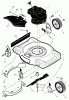 Murray 22405A - 22" Walk-Behind Mower (1998) Ersatzteile Mower Housing Assembly