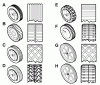 Murray 22405A - 22" Walk-Behind Mower (1998) Ersatzteile Wheels And Tires