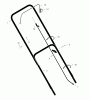 Murray 22405x83A - B&S/ 22" Walk-Behind Mower (1999) (Walmart) Ersatzteile Handle Assembly