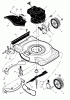Murray 22406A - 22" Walk-Behind Mower (1999) Ersatzteile Mower Housing Assembly