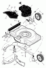 Murray 224110x194B - B&S/ 22" Walk-Behind Mower (2005) (Walmart) Ersatzteile Motor Housing Assembly