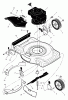 Murray 22415x8B - Scotts 22" Walk-Behind Mower (2001) (Home Depot) Ersatzteile Mower Housing Assembly