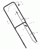 Murray 22505x82B - Ranch King 22" Walk-Behind Mower (2000) Ersatzteile Handle Assembly