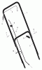 Murray 22508B - 22" Walk-Behind Mower (2000) Ersatzteile Handle Assembly