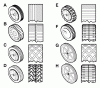 Murray 22508x6A - Ultra 22" Walk-Behind Mower (1998) Ersatzteile Wheels And Tires