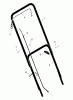 Murray 22508x71A - B&S/ 22" Walk-Behind Mower (1999) (Quality Stores) Ersatzteile Handle Assembly