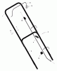 Murray 225110x48B - B&S/ 22" Walk-Behind Mower (2004) (Mills) Ersatzteile Handle Assembly
