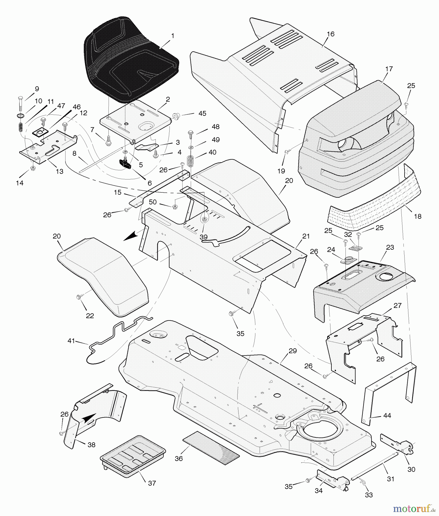 Murray Rasen- und Gartentraktoren 387004x48A - B&S/Murray 38