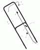 Murray 225113x194A - B&S/ 22" Walk-Behind Mower (2004) (Walmart) Ersatzteile Handle Assembly