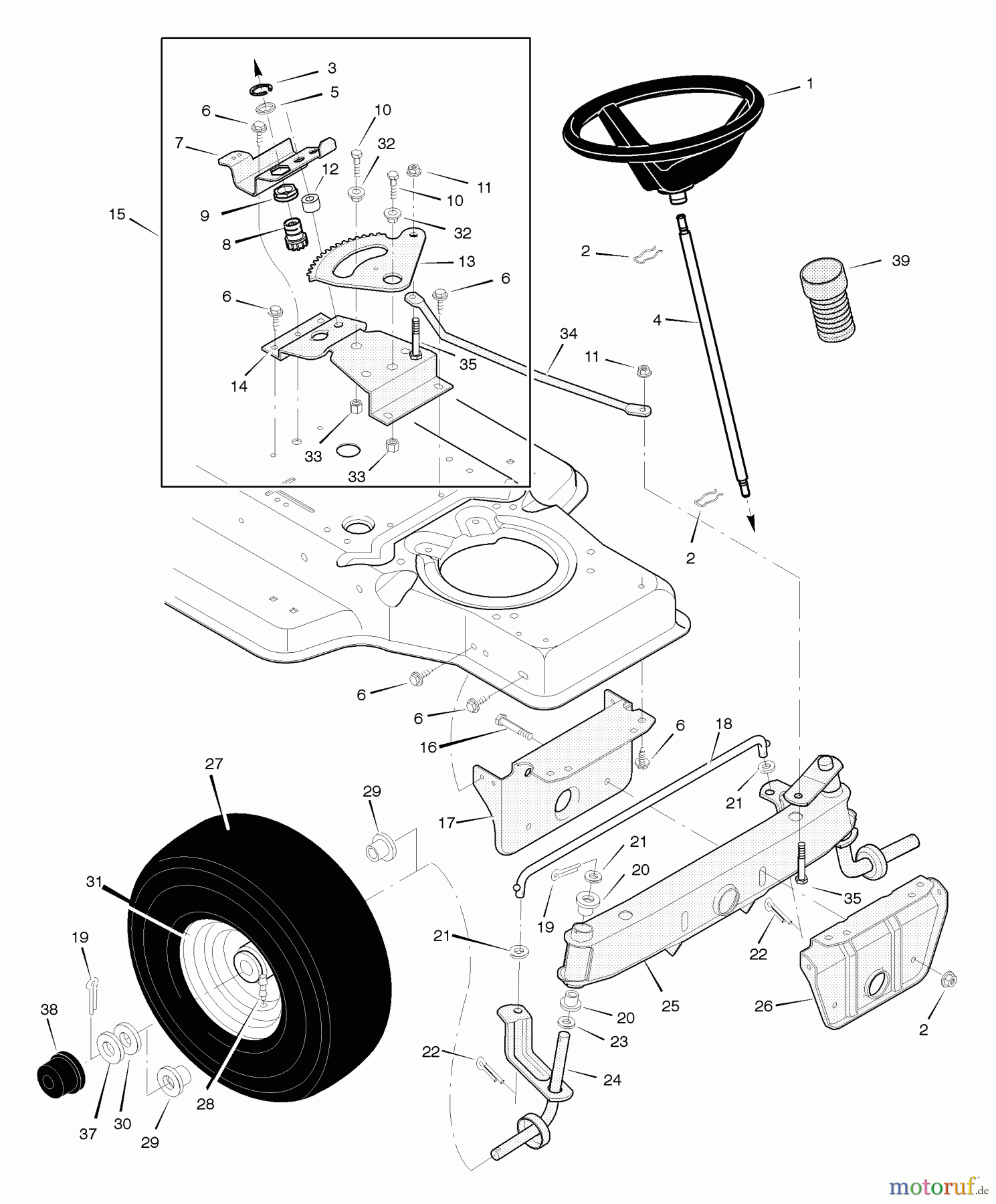 Murray Rasen- und Gartentraktoren 387004x48A - B&S/Murray 38
