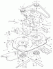 Murray 38702x7A - Scotts 38" Lawn Tractor (1996) (Home Depot) Ersatzteile Mower Housing
