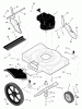 Murray 22548A - 22" Walk-Behind Mower (1996) Ersatzteile Mower Housing Assembly