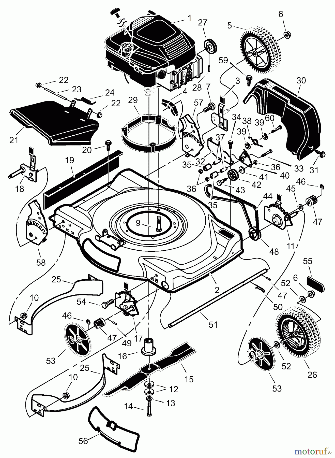  Murray Rasenmäher 22606B - Murray 22