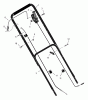 Murray 226110x24A - B&S/ 22" Walk-Behind Mower (2003) (Meijer) Ersatzteile Handle Assembly