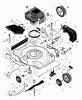 Murray 226110x6A - Ultra 22" Walk-Behind Mower (2002) Ersatzteile Mower Housing Assembly