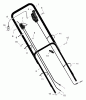 Murray 22645x92A - B&S/ 22" Walk-Behind Mower (1998) (Walmart) Ersatzteile Handle Assembly