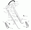 Murray 22646x8B - Scotts 22" Walk-Behind Mower (1999) (Home Depot) Ersatzteile Handle Assembly