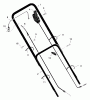 Murray 22648x71A - B&S/ 22" Walk-Behind Mower (1998) (Quality Stores) Ersatzteile Handle Assembly