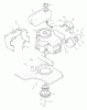 Murray 38705A - 38" Lawn Tractor (1996) Ersatzteile Engine Mount