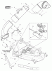 Murray 107.249070 (1694842) - Craftsman 2-Bin Bagger (2004) (Sears) Ersatzteile Chute & Baffles Group (986500)