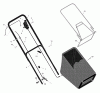 Murray 228510x31A - Scotts 22" Walk-Behind Mower (2001) (Home Depot) Ersatzteile Handle & Bag Assembly