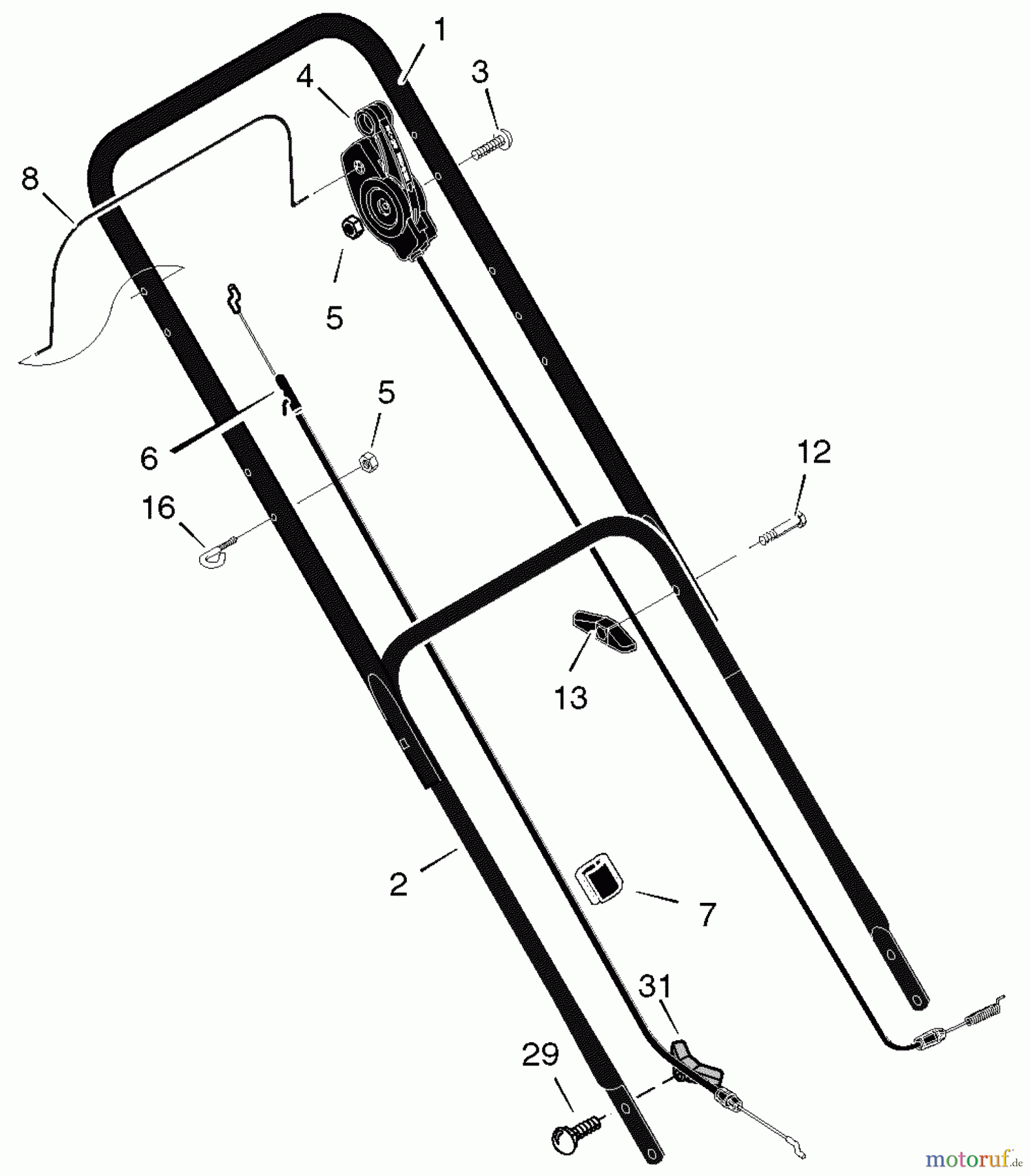 Murray Rasenmäher 228511x24B - B&S/Murray 22