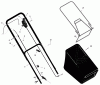 Murray 228511x31C - Scotts 22" Walk-Behind Mower (2003) (Home Depot) Ersatzteile Handle & Bag Assembly