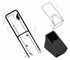 Murray 228511x31D - Scotts 22" Walk-Behind Mower (2004) (Home Depot) Ersatzteile Handle & Bag Assembly