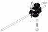 Murray 228511x8A - Scotts 22" Walk-Behind Mower (2002) (Home Depot) Ersatzteile Transmission